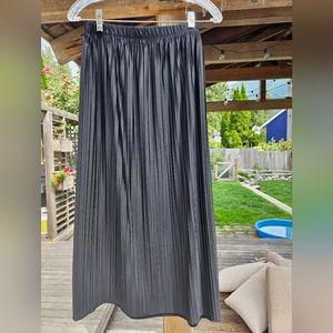 Zara pleated midi skirt